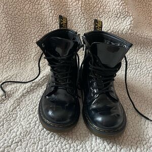 Dr. Martens Black Lace-Up Boots